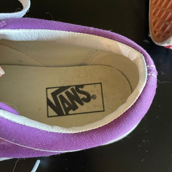 Vans Old Skool Vulcanized Purple Suede Canvas Shoes sneakers UNISEX W 7.5 M 6 - Picture 9 of 9